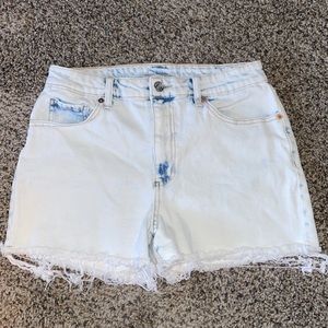 Bleached Out Women’s Denim Jean Shorts NWOT